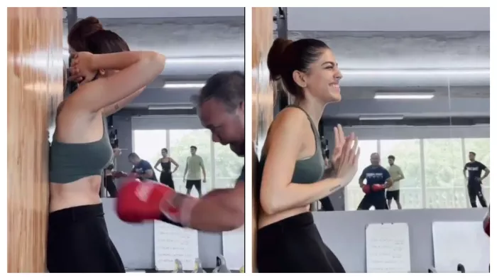 Alaya F, Workout Video, Photo credit twitter