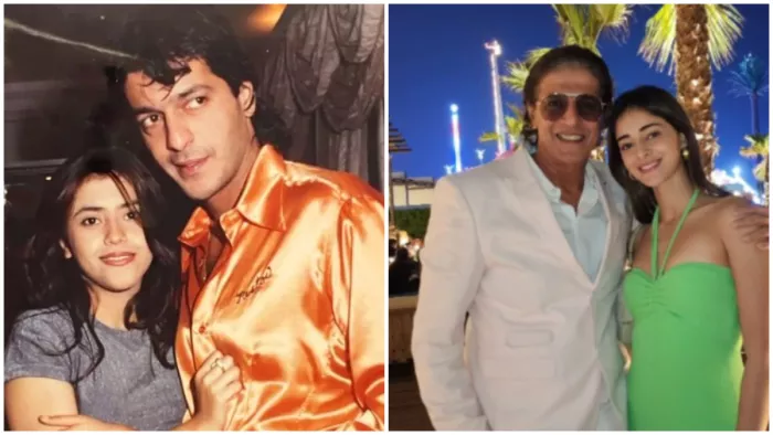 Chunky Pandey With Ekta Kapoor (Photo Credit: Instagram)