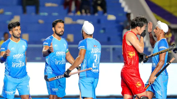 India vs China Hockey: भारत ने Asian Champions Trophy के ओपनिंग मैच में चीन को रौंदा
