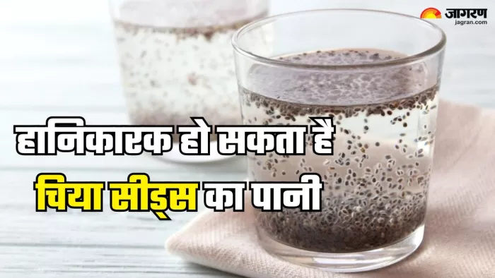 चिया सीड्स का पानी ज्यादा पीने के नुकसान (Picture Credit- Freepik)