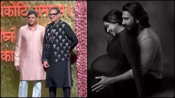 दीपिका की डिलीवरी के बीच दादा और नाना ने लिया बप्पा का आशीर्वाद। फोटो क्रेडिट- इंस्टाग्राम