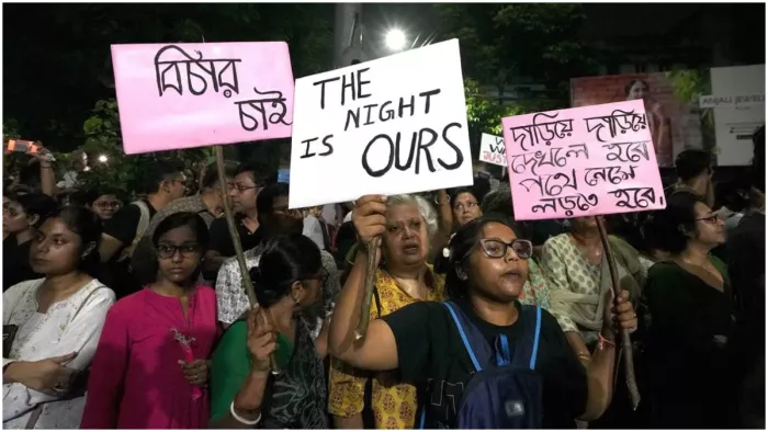 पीड़िता के माता-पिता भी विरोध प्रदर्शन में हुए शामिल। (File Image)