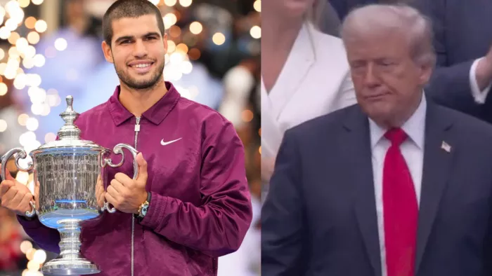 Carlos Alcaraz के US Open 2025 जीतने के बाद Donald Trump का रिएक्शन वायरल