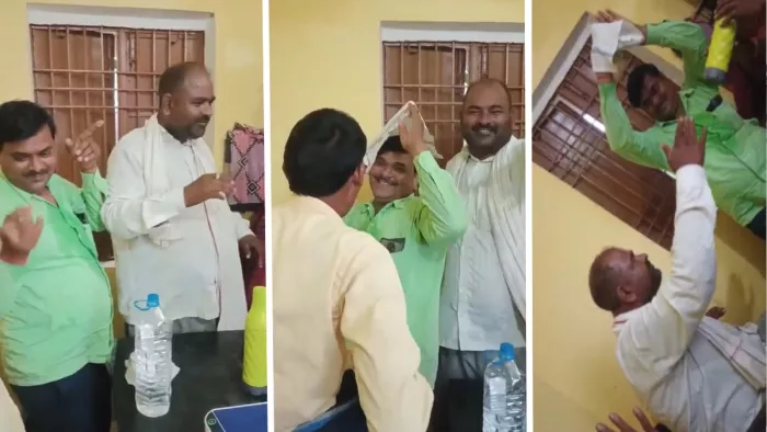 इस घटना से पंचायत भवन की गरिमा को ठेस पहुंची है।
