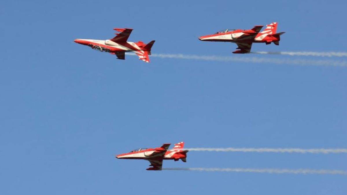 air force day 2022 thrilled by the speed of rafale and the feat of surya kiran