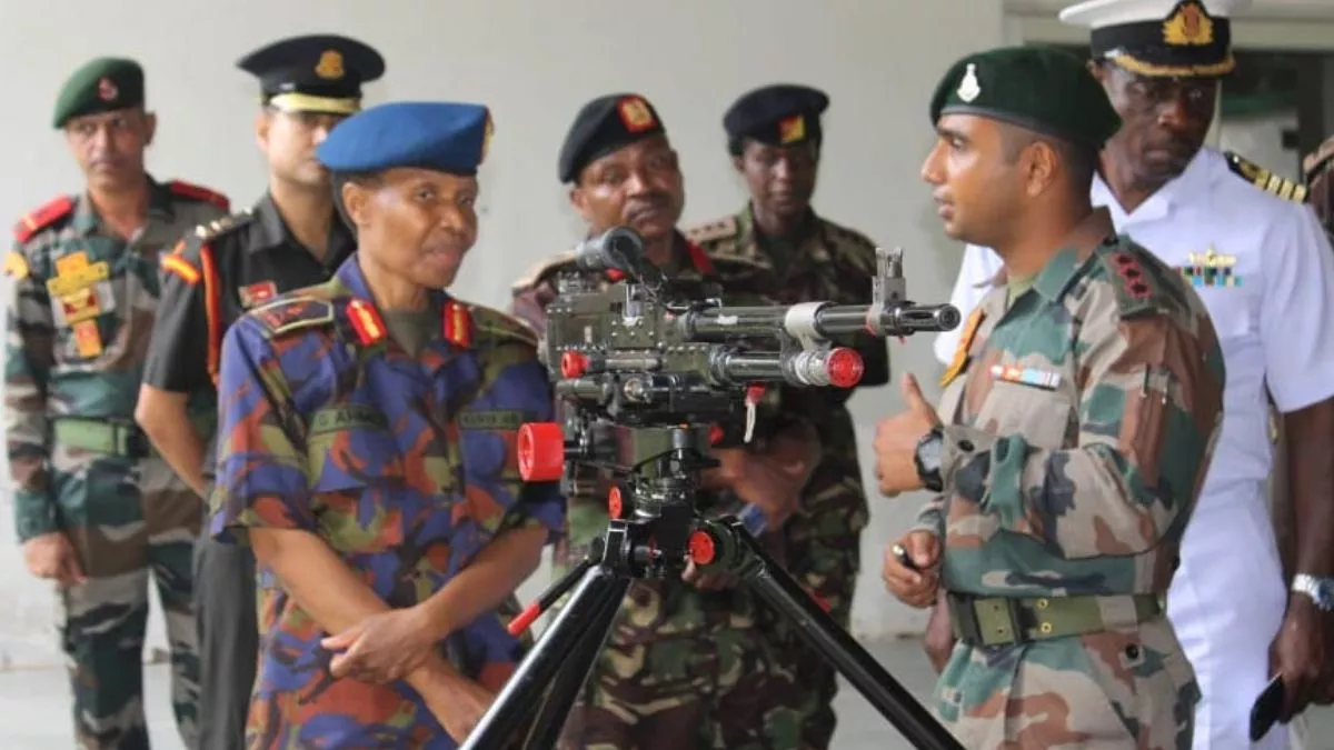 केन्या मिलिट्री एकेडमी के उच्च स्तरीय प्रतिनिधिमंडल ने देहरादून स्थित भारतीय सैन्य अकादमी (आइएमए) का दौरा किया