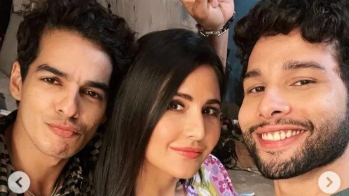 Siddhant Chaturvedi and Ishaan Khatter was shocked to see such an avatar of Katrina Kaif watch video