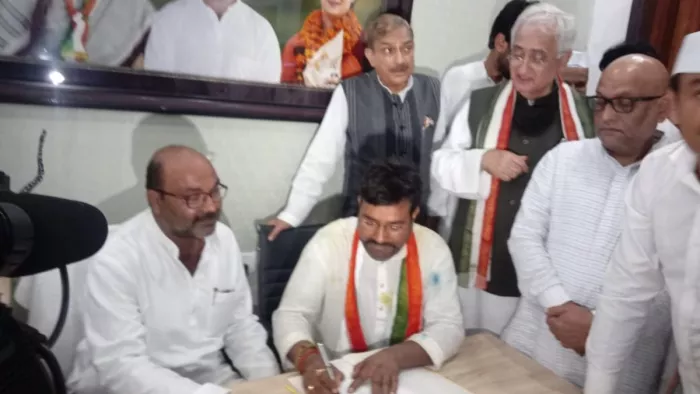 AICC President Election 2022: उत्तर प्रदेश कांग्रेस कमेटी के अध्यक्ष बृजलाल खाबरी