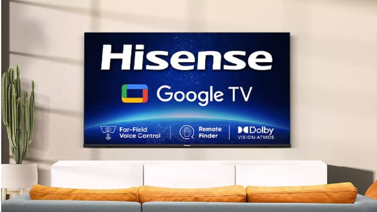 ₹59,990 वाली Hisense Smart TV पर मिल रहा है ₹31,000 तक की छूट, Amazon Festival Sale के साथ मचा बवाल