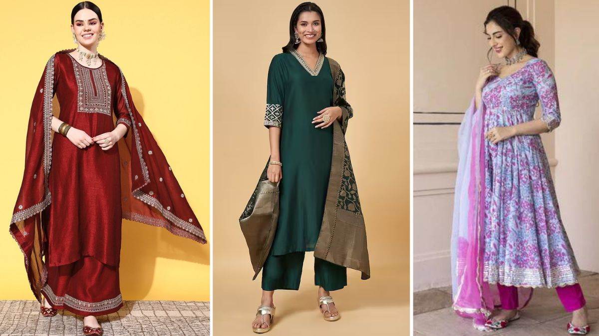 Plazo Suit Set Online | Punjaban Designer Boutique