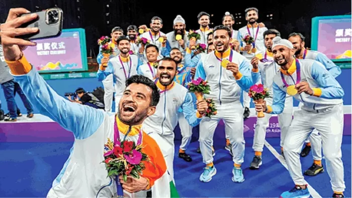 भारत ने हांगझू एशियाई खेलों में स्वर्णिम इतिहास रच डाला।