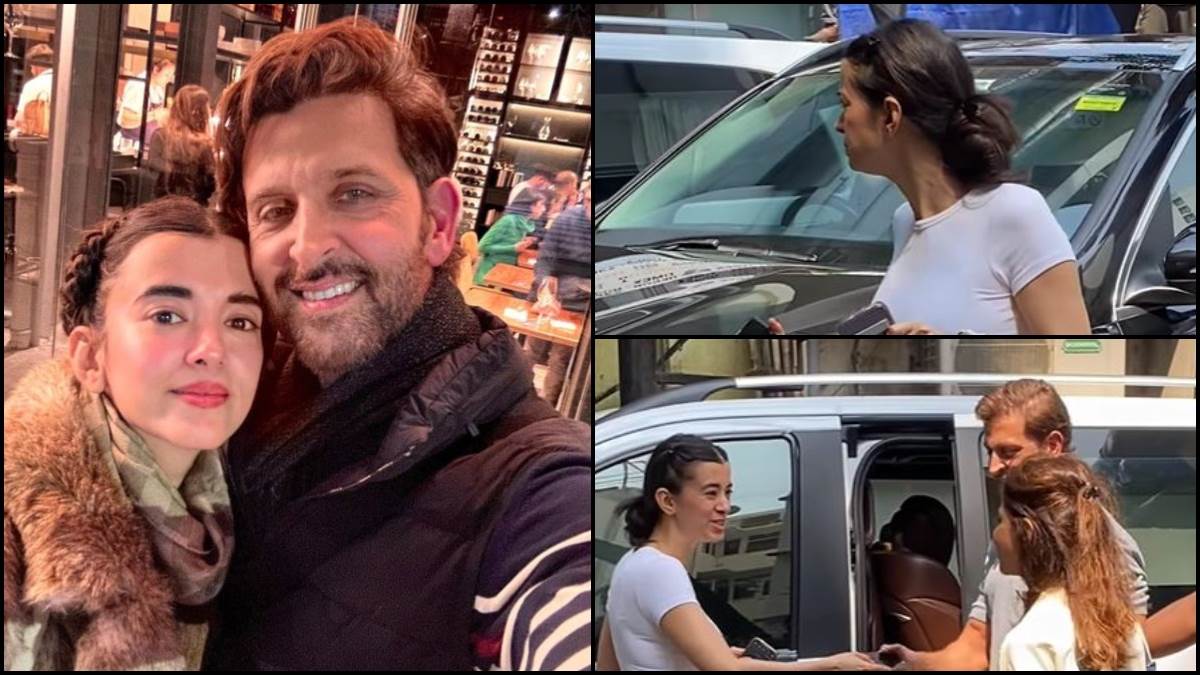 hrithik roshan girlfriend saba azad trolled for her look as she spotted with fighter actor