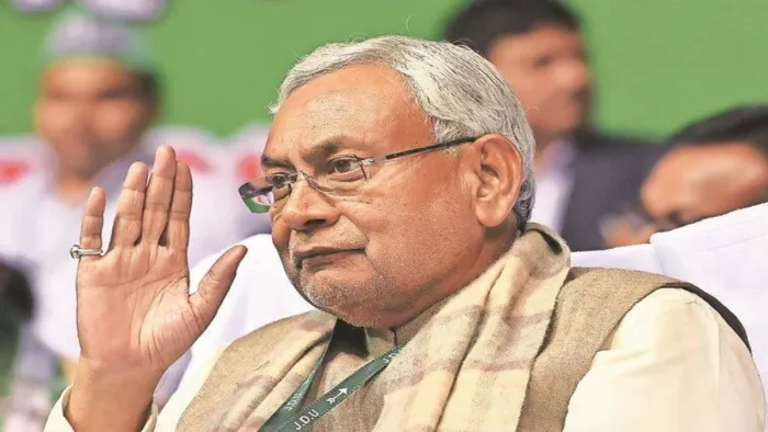 नीतीश कुमार ने BJP पर साधा निशाना ( फाइल फोटो)