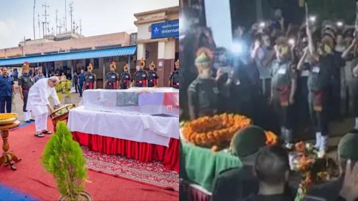 सिक्किम त्रासदी में बलिदानी उड़िया जवान का राजकीय सम्मान के साथ हुआ अंतिम संस्कार