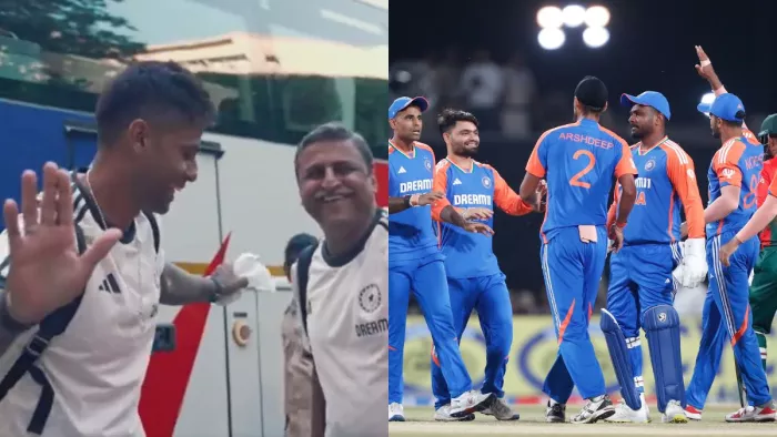दूसरे टी20 के लिए दिल्ली पहुंची टीम इंडिया