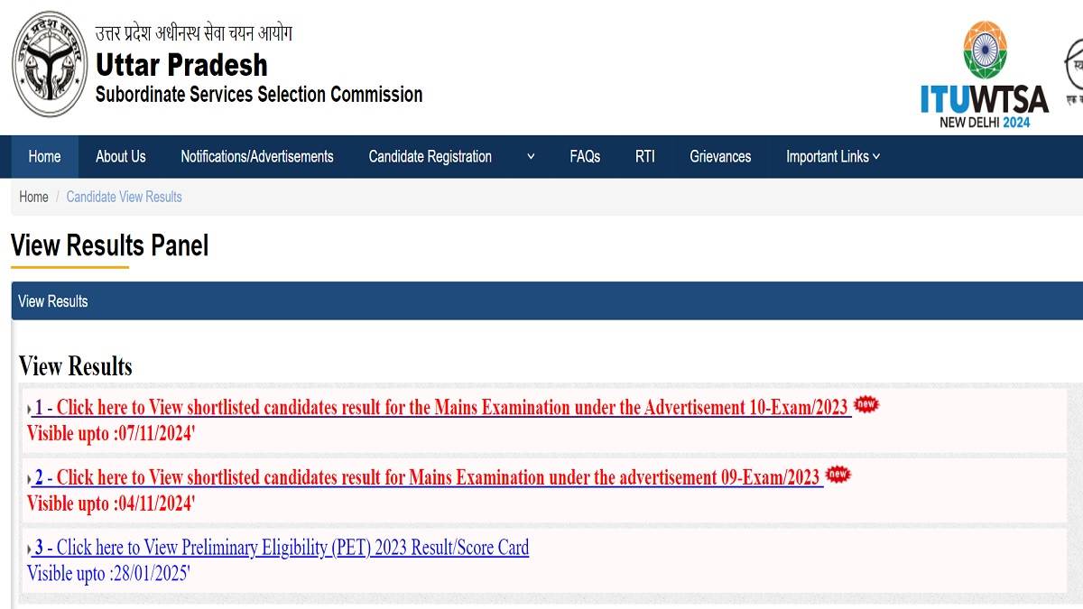 upsssc forest guard result 2023 result of shortlisted candidates for upsssc forest guard main exam released check results in this way