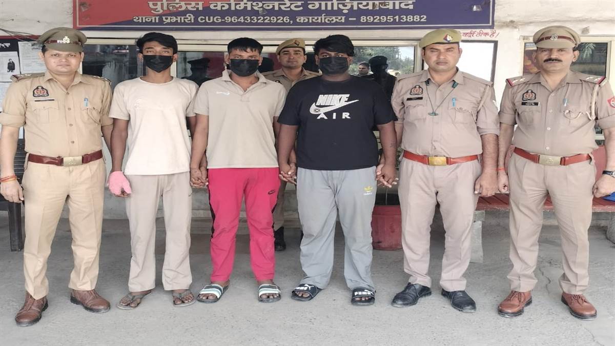 ncr ghaziabad news three arrested in loni murder case
