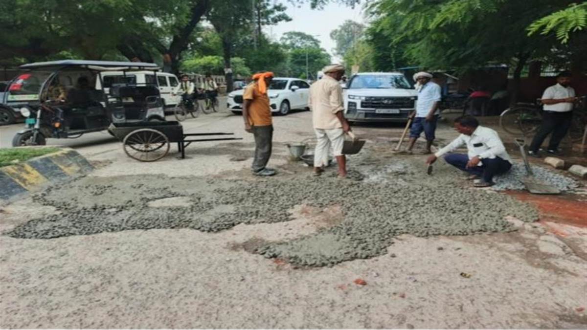 raibareilly road repair ordered after public complaint