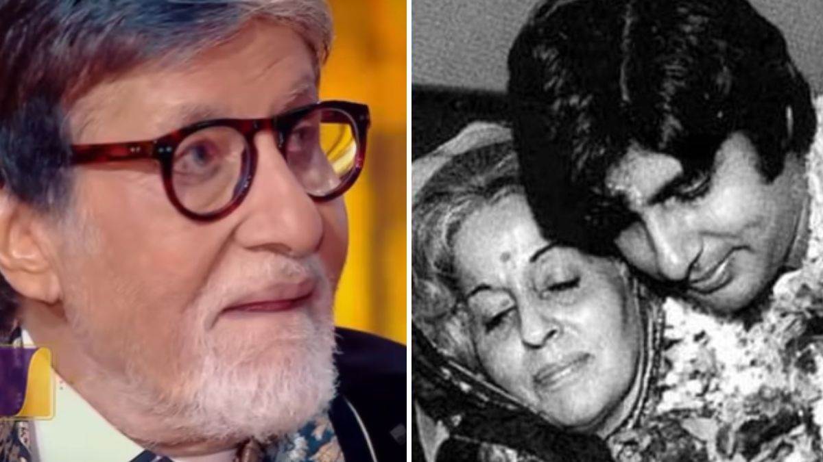 kaun banega crorepati 17 amitabh bachchan gets teary eyes after listen mother teji voice on 83rd birthday