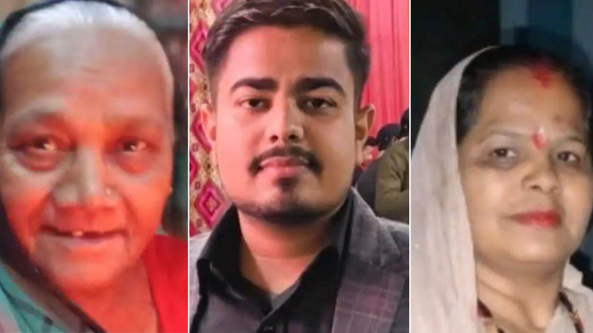 three family dies son mom and grand mother after cleaning pipe near high tension wire in jhansi