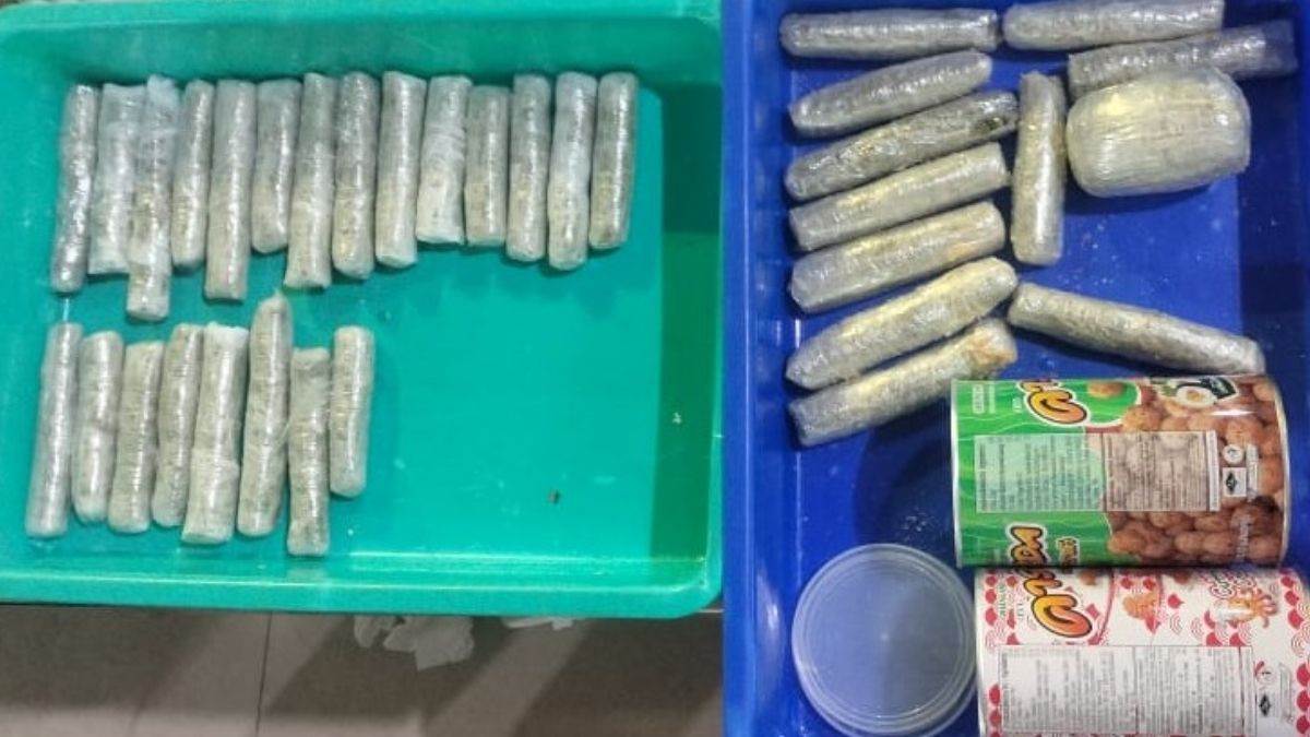 major action customs department amritsar airport 2 and half kg marijuana recovered