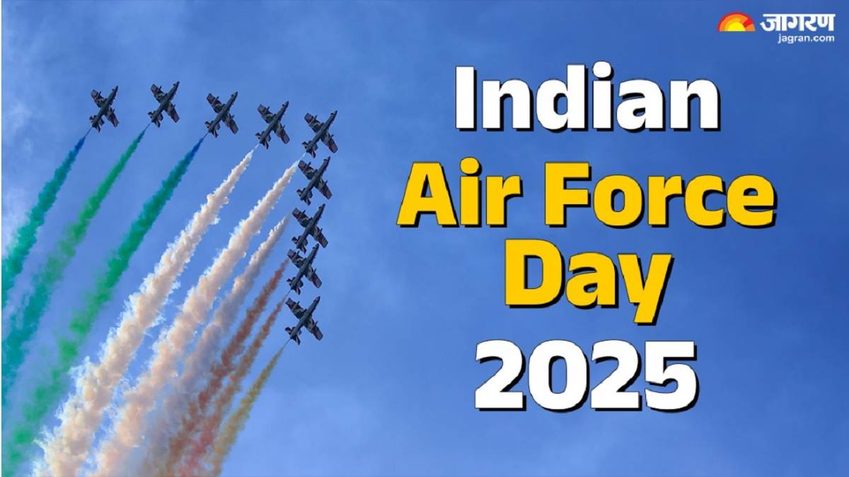 indian air force day 2025 today is the 93rd foundation day of the indian air force know the significance and golden history of this day