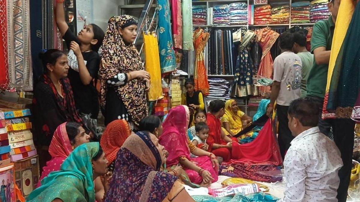 karwa chauth shopping spree sarees cosmetics and jewelry demand surge