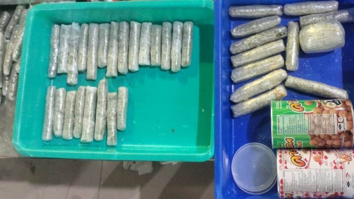 two passengers arrested at amritsar airport with marijuana