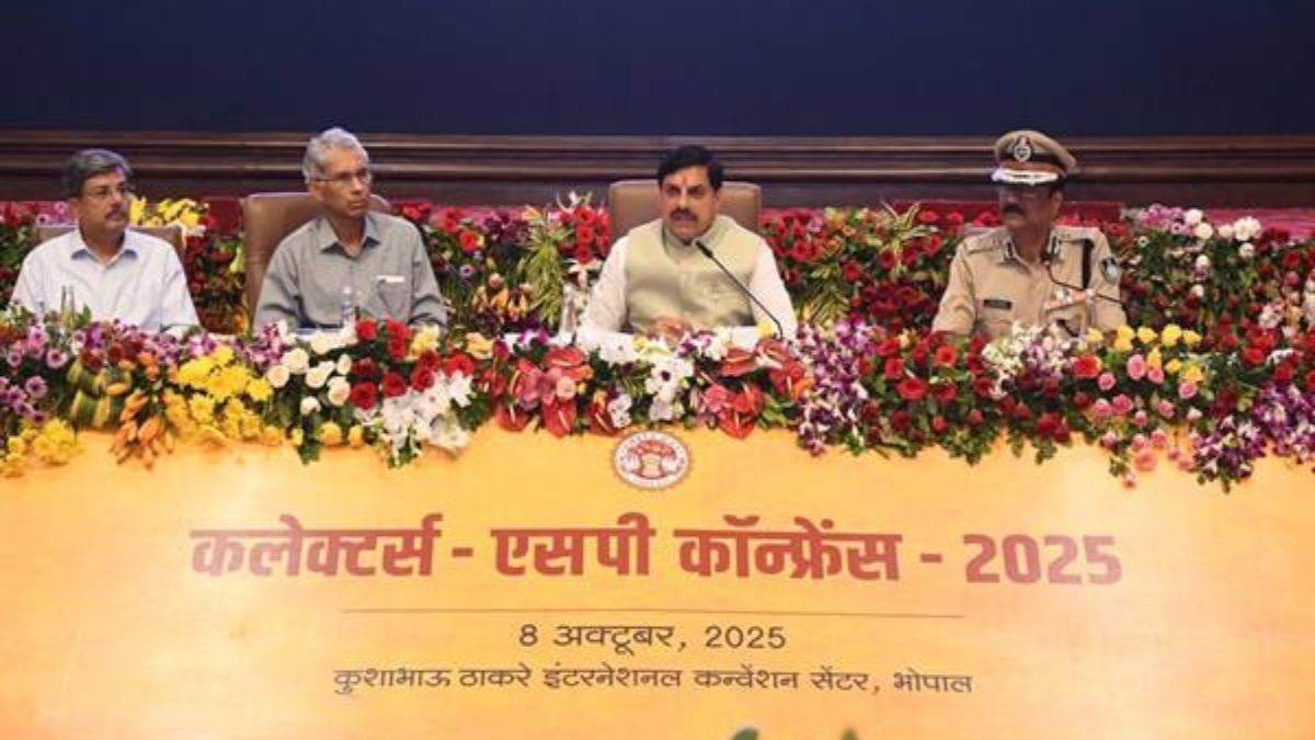 mp cm focuses on law order aims to eradicate naxalism by2026