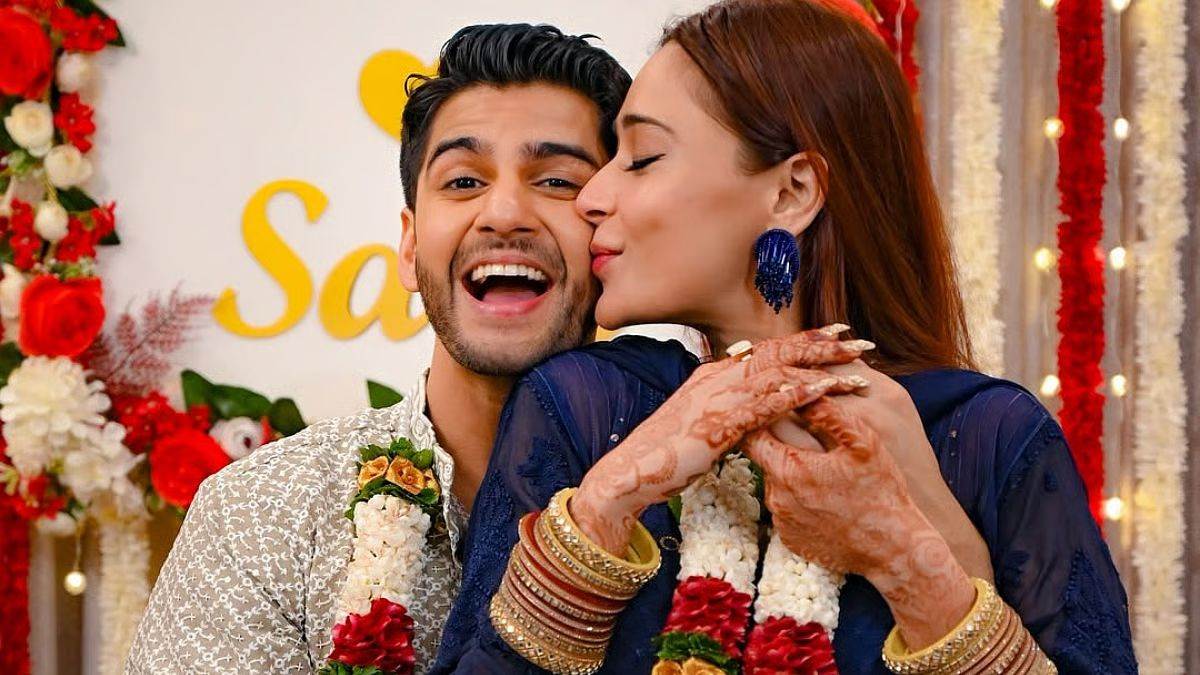 sapna babul ka actress sara khan marries boyfriend krish pathak appeared in bigg boss4