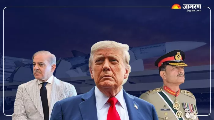 अमेरिका देगा पाकिस्तान को AIM-120 मिसाइलें। (फोटो- जागरण ग्राफिक्स)
