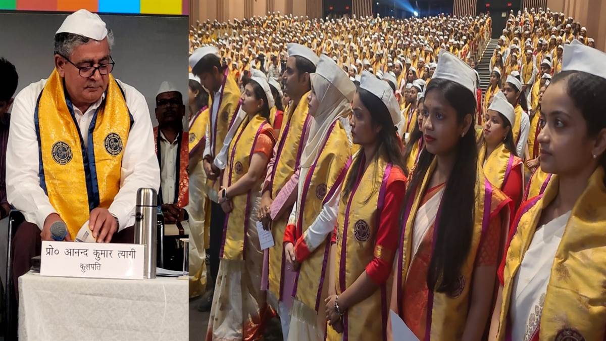 mahatma gandhi kashi vidyapith convocation 101 students honored at 45th ceremony