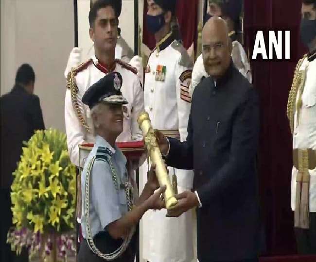भारत की पहली महिला एयर मार्शल डॉ. पद्म बंदोपाध्याय को पद्म श्री से किया गया सम्मनित