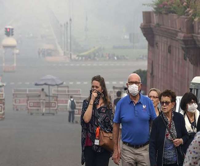 लगातार प्रदुषित हो रही है हवा, सांस लेने लायक नहीं