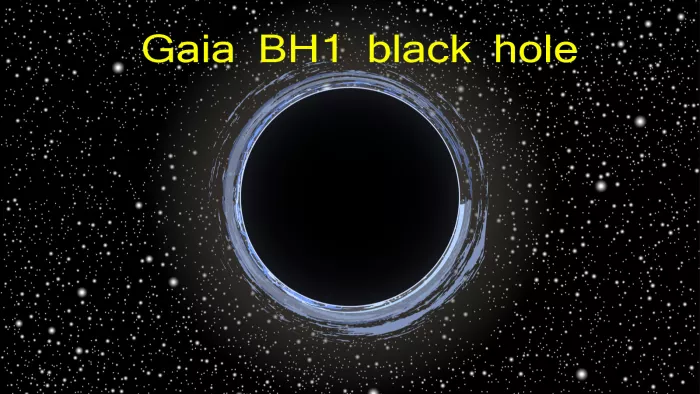 Gaia BH1 black hole धरती के सबसे नजदीक मिला है।