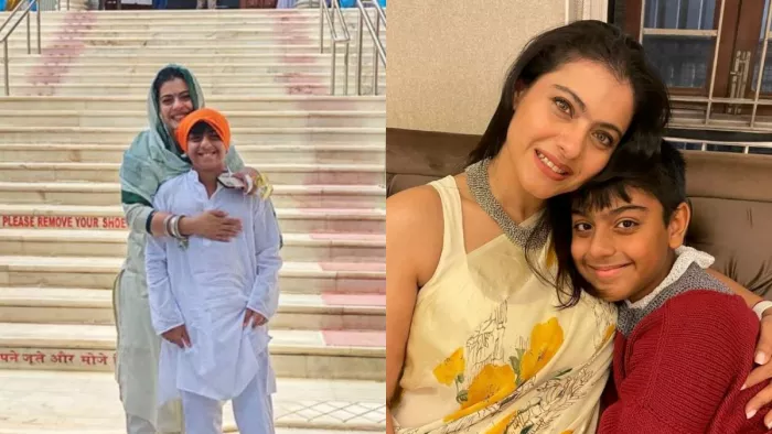 File Photo of Kajol with Son Yug. Photo Credit: Kajol Instagram