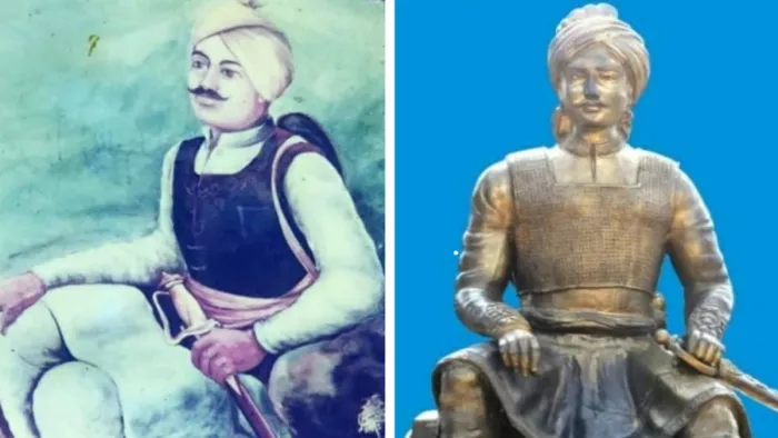 Warrior Nantram Negi Guldar : मलेथा निवासी वीर नंतराम नेगी।