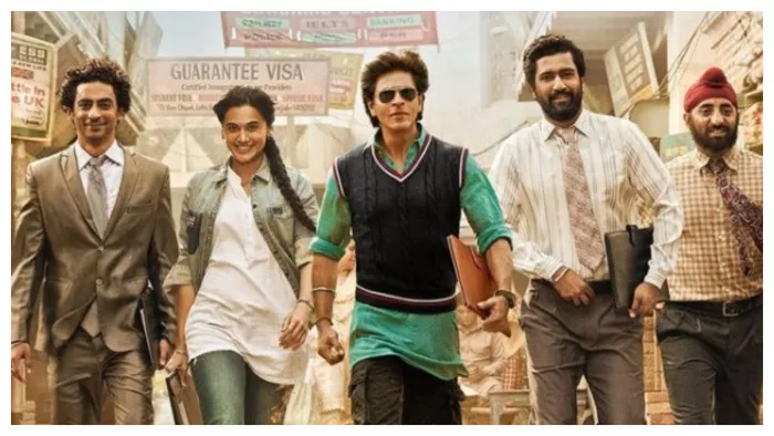 Poster of Shah Rukh Khan film Dunki