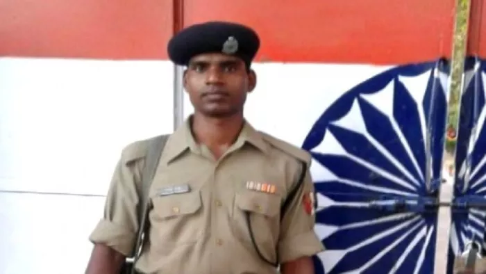 शहीद बीएसएफ जवान प्रकाश चन्द्र सियाल का फाइल फोटो।