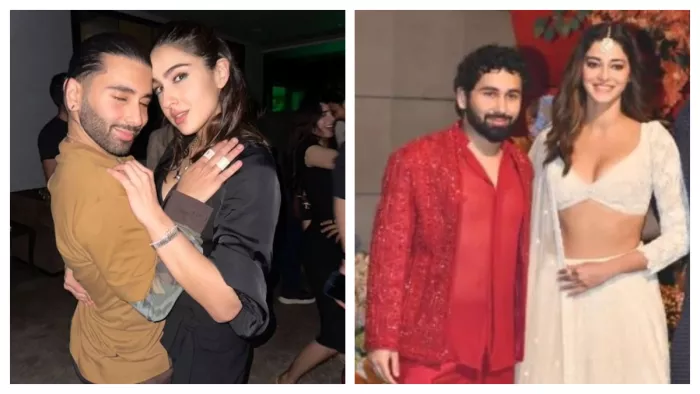File Photo of Orry with Sara Ali Khan and Ananya Pandey