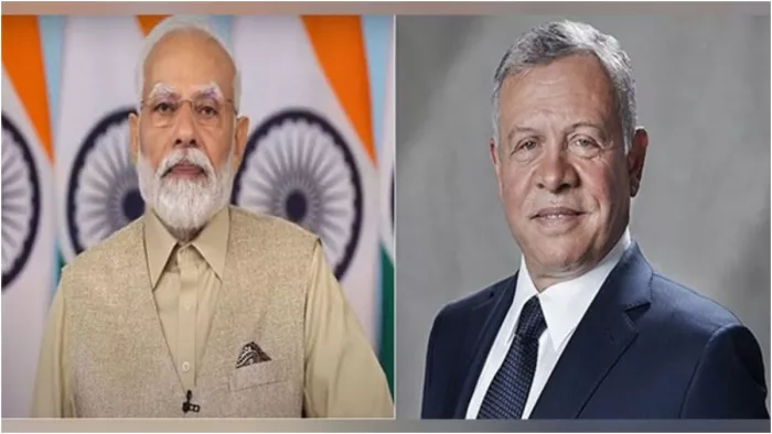 PM मोदी ने की जॉर्डन किंग से बात (Image: ANI)