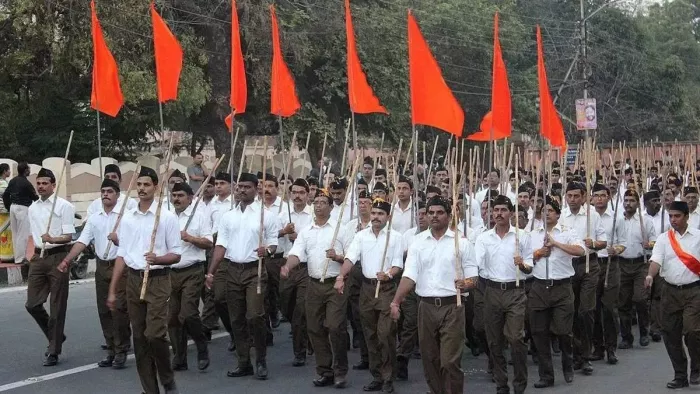 राष्ट्रीय स्वयंसेवक संघ का रूट मार्च (फाइल फोटो)