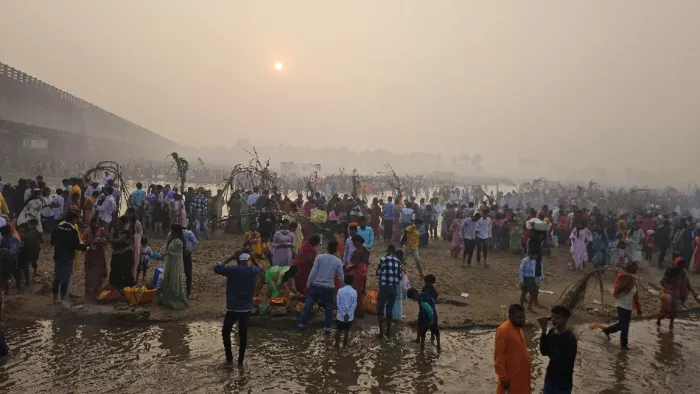 छठ पूजा में हादसा तालाब में डूबने से बच्चे की मौत