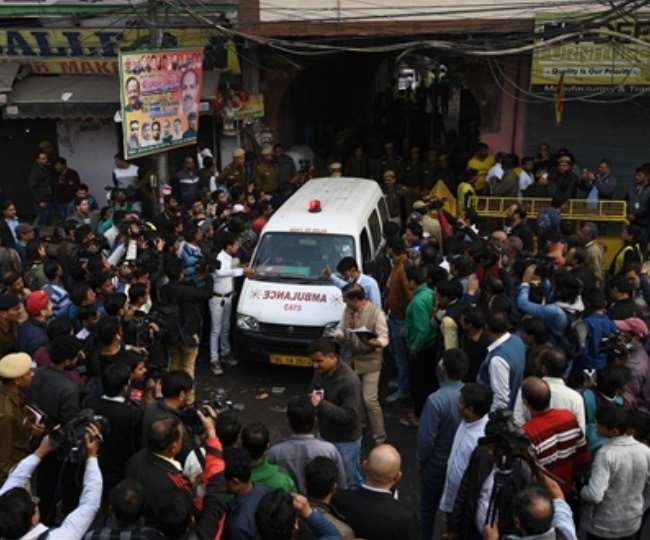 Image result for DelhiFire, भीषण हादसे