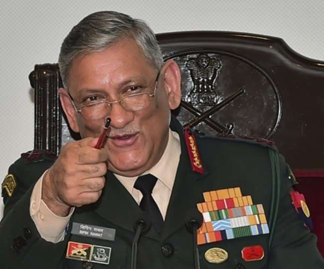 दिसंबर 2019 में जनरल बिपिन रावत को देश के पहले चीफ सीडीएस नियुक्त किया गया था।