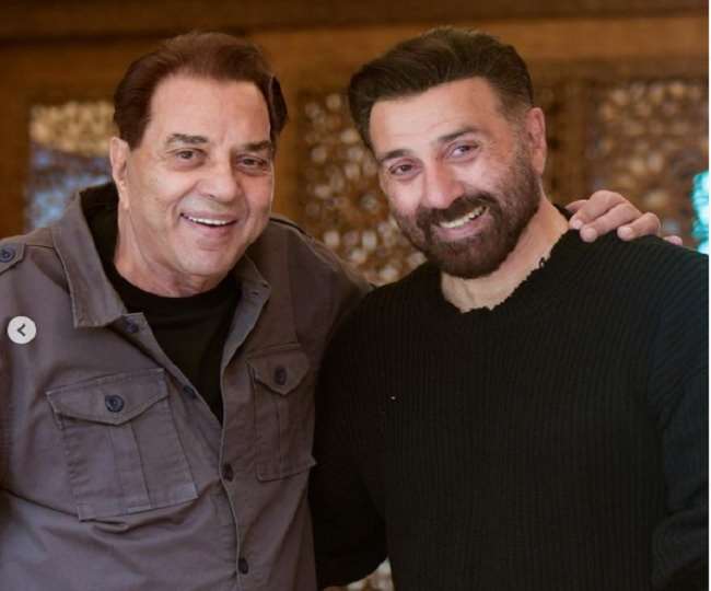 Sunny Deol wished father and veteran actor Dharmendra a special birthday.