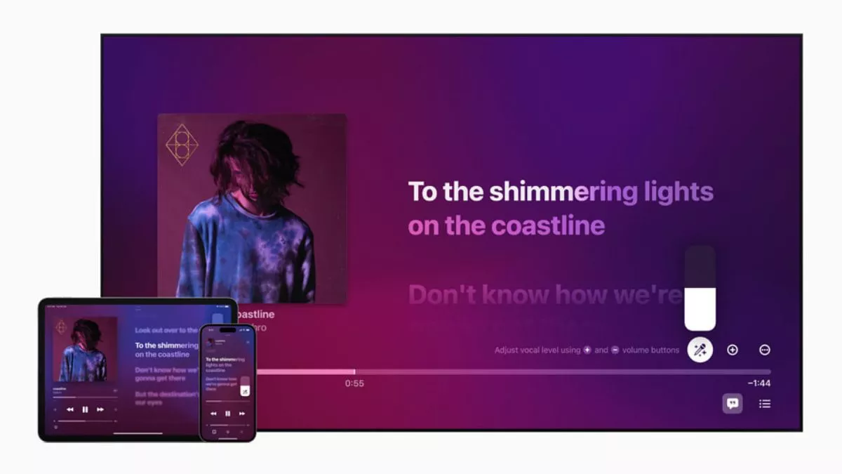 Apple announces the Karaoke Mode in Apple music