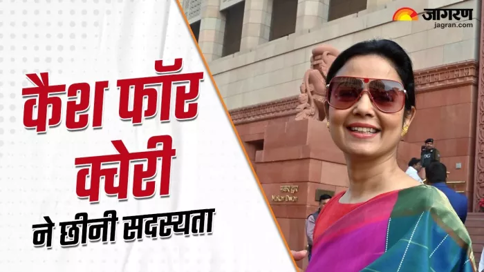 तृणमूल कांग्रेस नेत्री महुआ मोइत्रा (जागरण ग्राफिक्स)