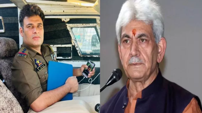 बलिदानी इंस्पेक्टर मसरूर अहमद वानी को उपराज्यपाल मनोज सिन्हा ने दी श्रद्धांजलि।