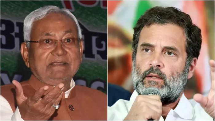JDU नेता ने कांग्रेस को दिखाया आईना! राहुल गांधी को दे दी Nitish Kumar के चेहरे की 'गारंटी' (फाइल फोटो)